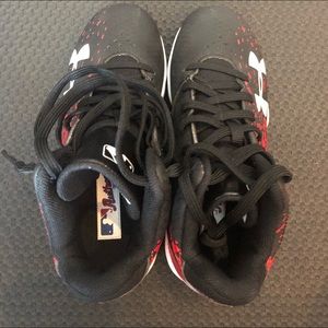 Under Armour kids cleats